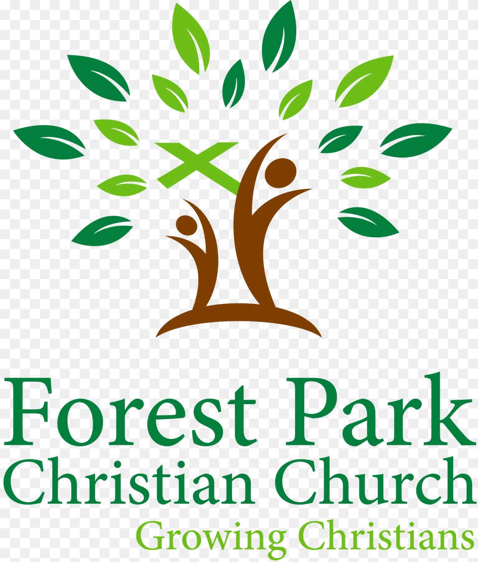 Final Logo Background Large Forest Park Christian Church, Leaf, Plant, Herbal, Herbs Free Png