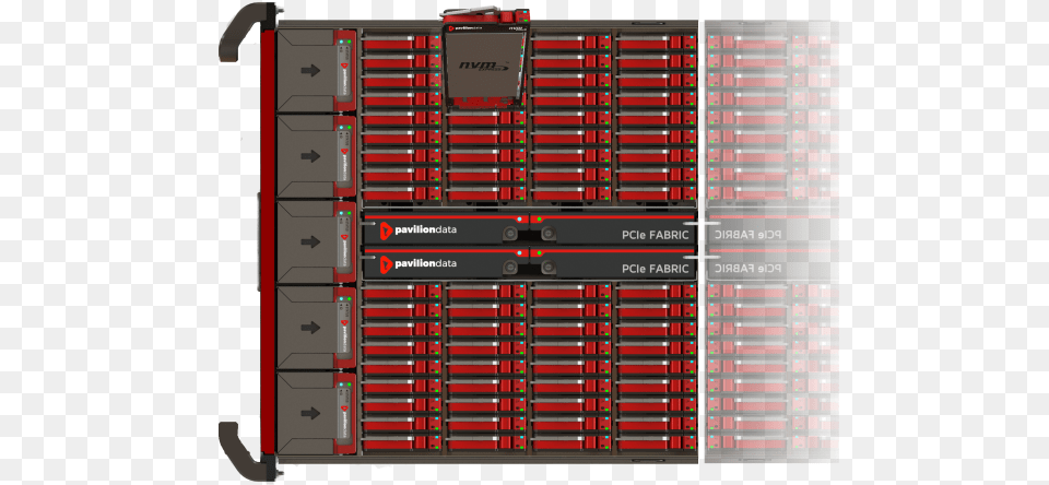 Final System Top8 Drives Ssd Drivepopout Reflections Electronics, Computer, Hardware, Computer Hardware, Server Png