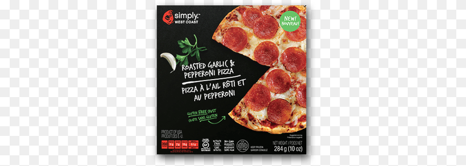 Finally A Frozen Pizza Made The Traditional Way With Pepperoni, Advertisement, Poster, Food Free Png