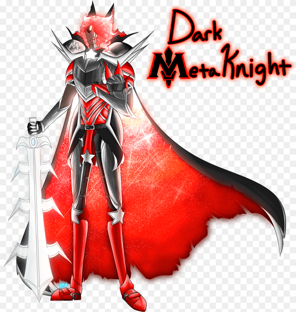 Finally Completed My New Ref Of Dark Meta Knight This Dark Meta Knight Human, Book, Publication, Adult, Bride Free Transparent Png