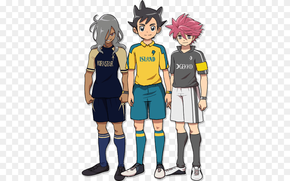 Finally Here39s What Axel Blaze Will Look Like In Inazuma Inazuma Eleven Ares No Tenbin Anime, Comics, Book, Publication, Clothing Png