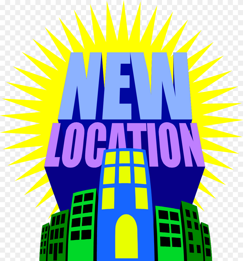 Finally The Time Has Come For More Locations In The We Moved To New Location, Art, Graphics, Logo Free Png Download