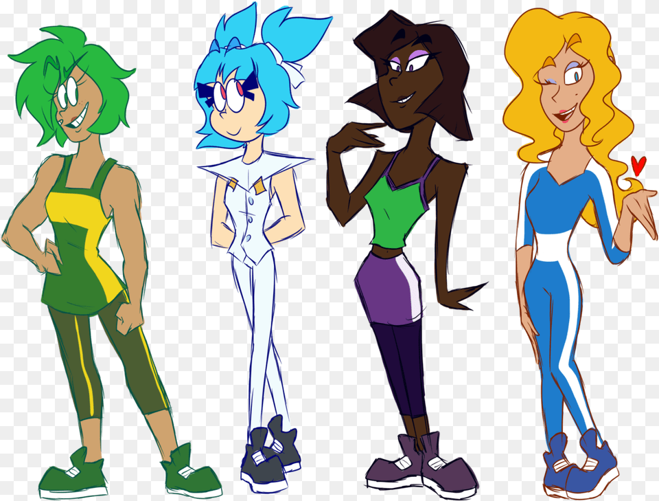 Finally Went And Drew My Finalized Human Designs For Liz Crash Bandicoot, Book, Publication, Comics, Adult Png Image