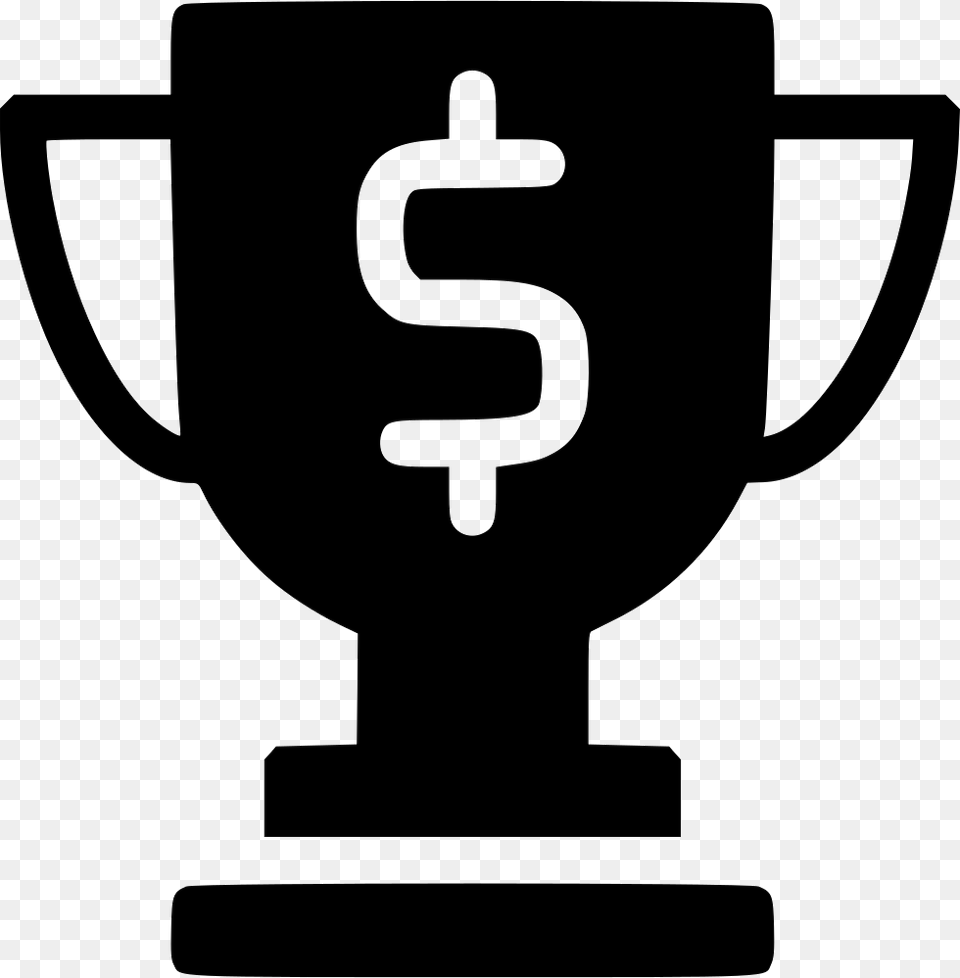 Finance Cash Trophy Icon Flying Money Free Png