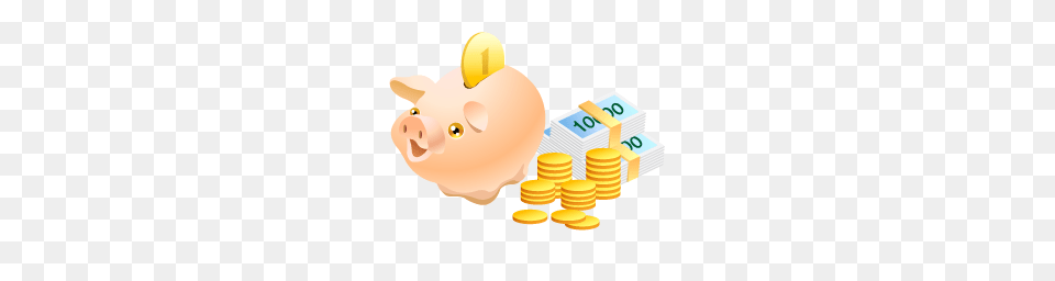 Finance Icons, Piggy Bank, Nature, Outdoors, Snow Png