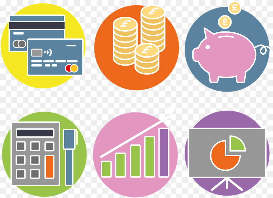 Finance Icons Financial Icons Finance Money Icon Financial Icons, Text, Piggy Bank Free Transparent Png
