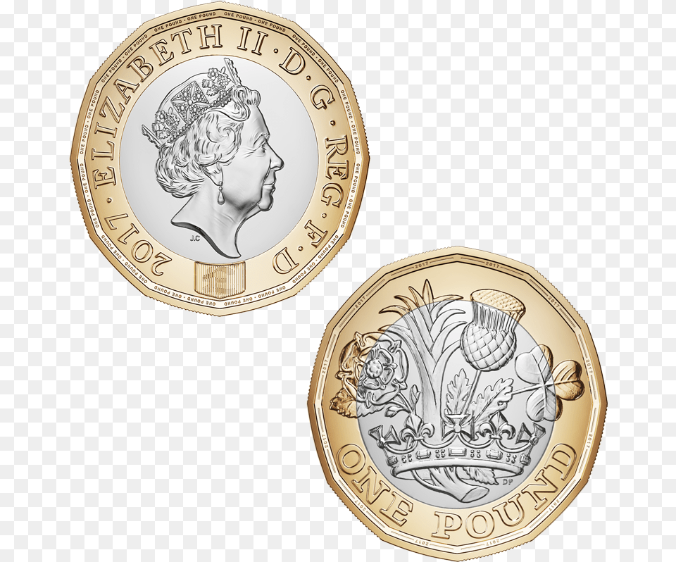 Finance Money Images New 1 Pound Coin, Baby, Person, Face, Head Free Transparent Png