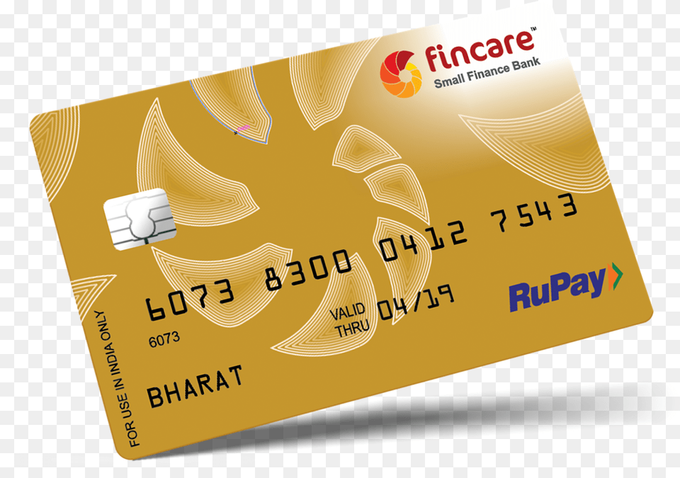 Fincare Gold Debit Card, Text, Credit Card Free Transparent Png