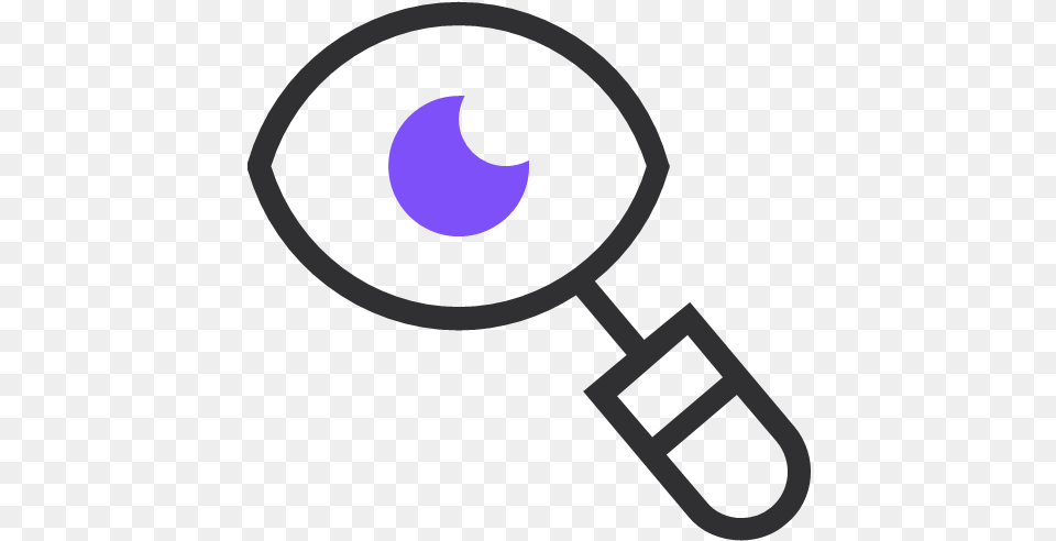 Find Follow Search Seek View Web Icon Tiny Line, Magnifying Png Image