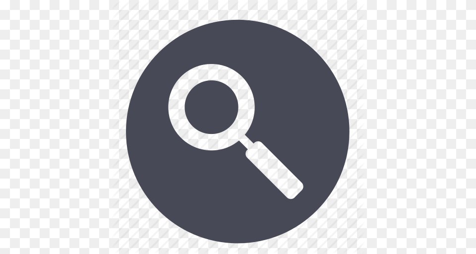 Find Magnifying Glass Search Zoom Icon, Disk Free Png Download