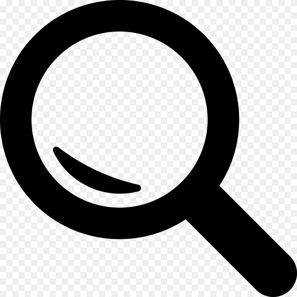 Find On Our Magnifying Glass Computer Icon Search Clipart, Gray Free Png Download