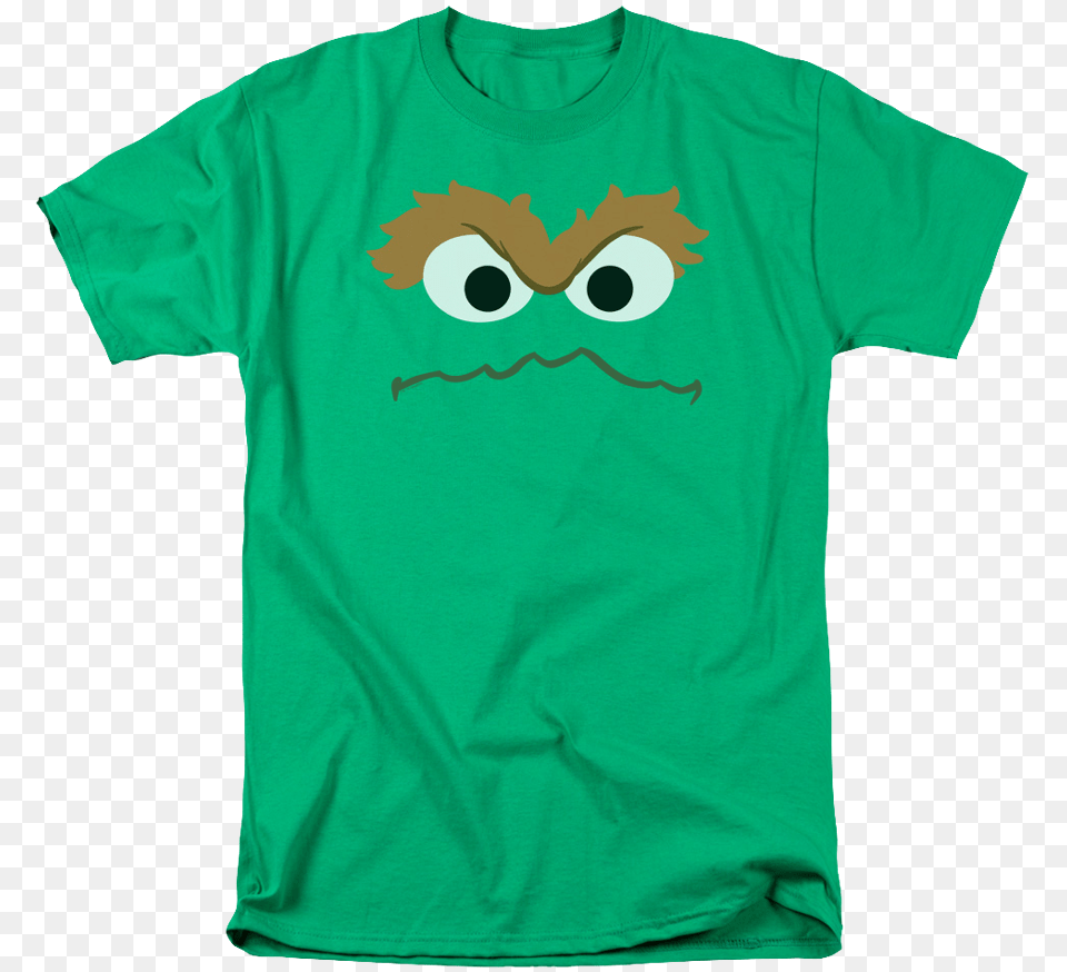 Find Out Why Oscar The Grouch Loves October, Clothing, T-shirt, Shirt, Person Png