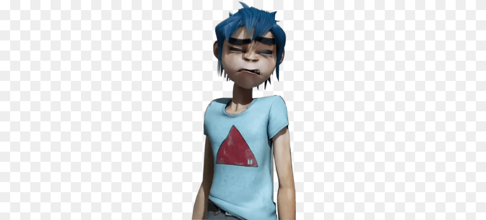 Find This Pin And More On Gorillaz By Clarissavargas2 Gorillaz 2d Do Ya Thing, Face, Head, Person, Child Png