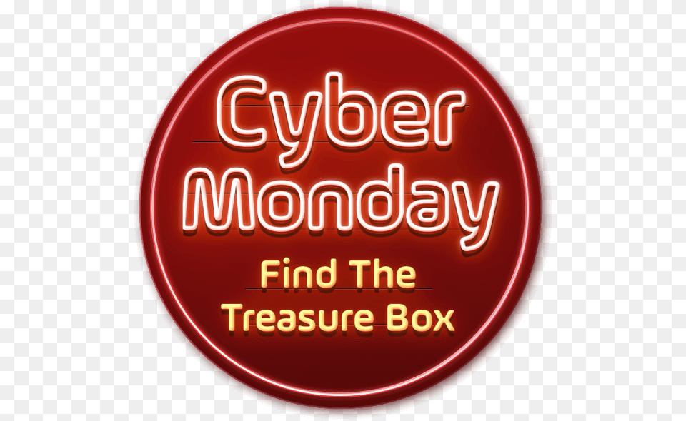 Find Treasure Box On Cyber Monday Cyber Monday, Light Free Png