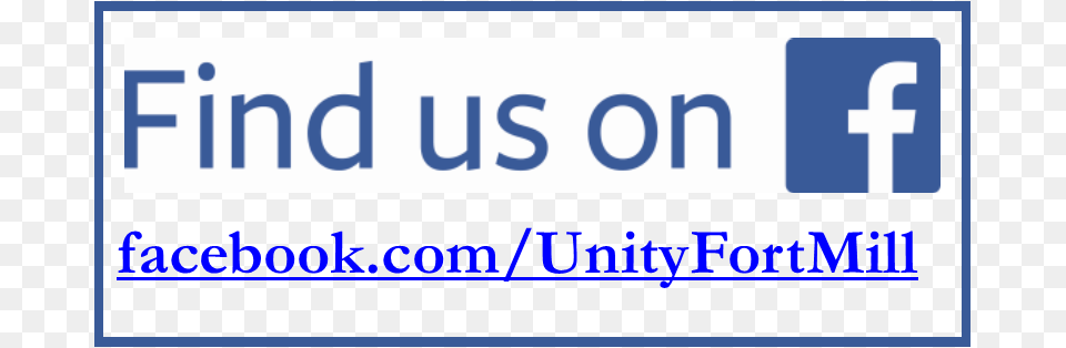 Find Unity On Facebook Facebook, Text Free Png