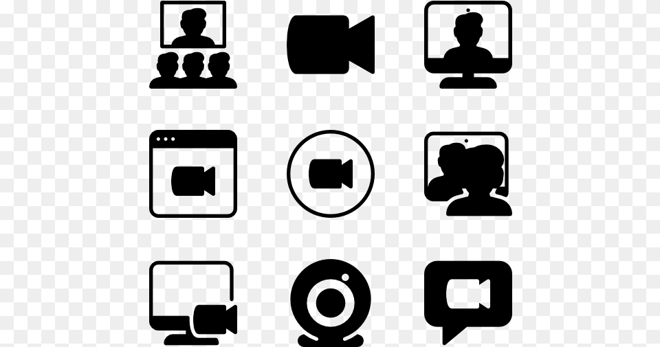 Find Us On Facebook Vector Video Icons, Gray Free Transparent Png
