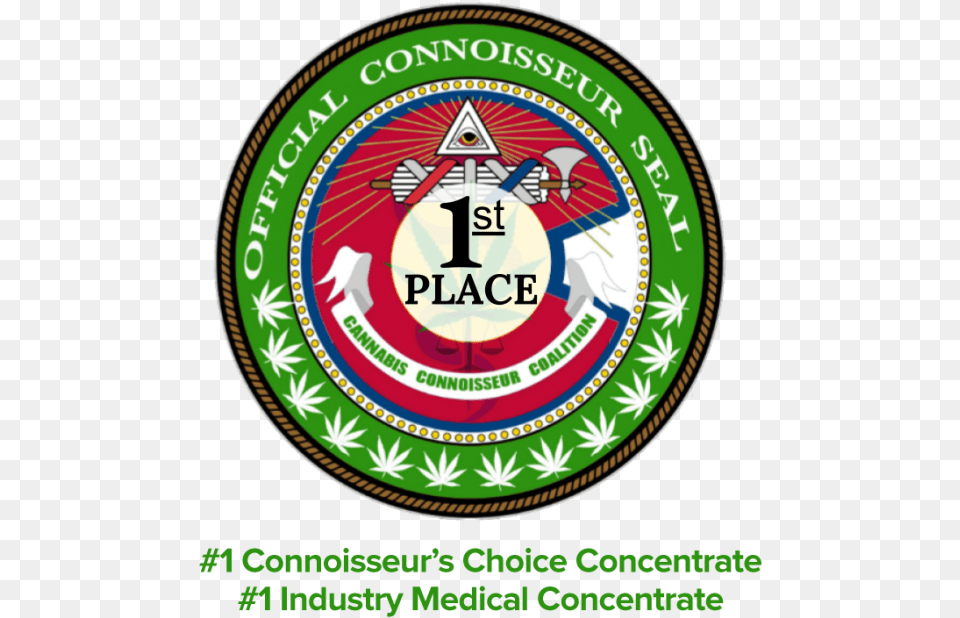 Find Us On Weedmaps Great Seal Of Colorado Magnet, Badge, Emblem, Logo, Symbol Free Png