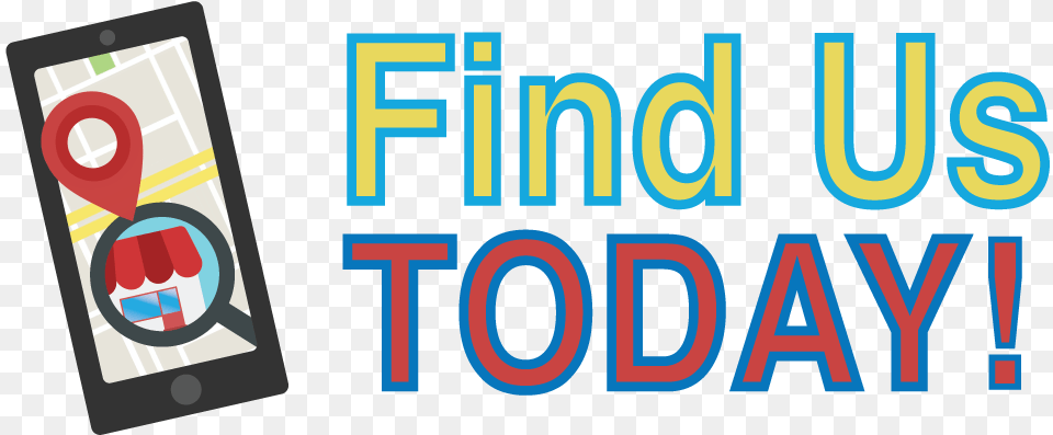 Find Us Today Logo, Electronics, Mobile Phone, Phone, Scoreboard Free Transparent Png
