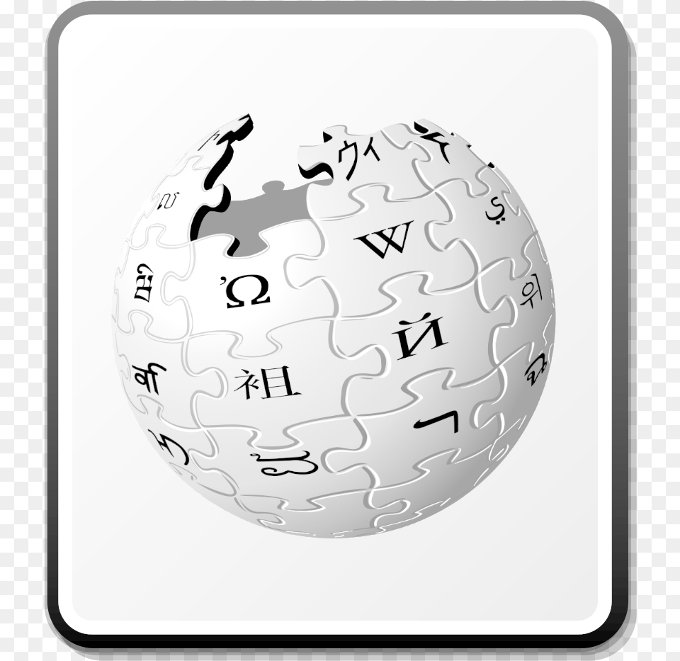 Find Us Wikipedia Icon, Sphere Png Image