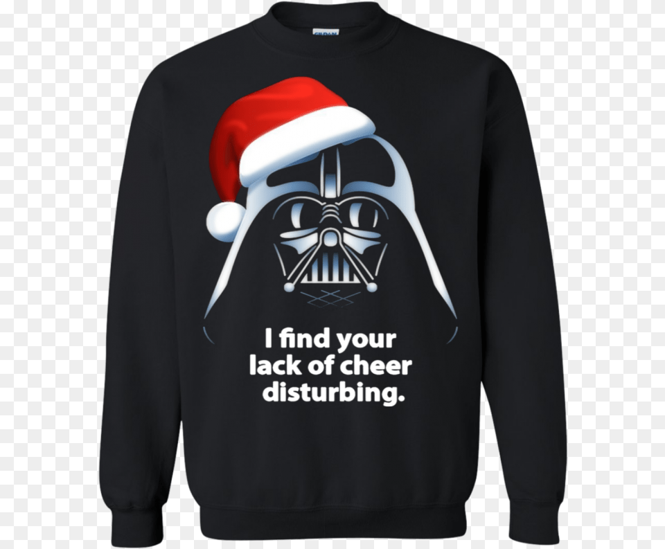 Find Your Lack Of Cheer Disturbing, Clothing, Hoodie, Knitwear, Sweater Free Transparent Png