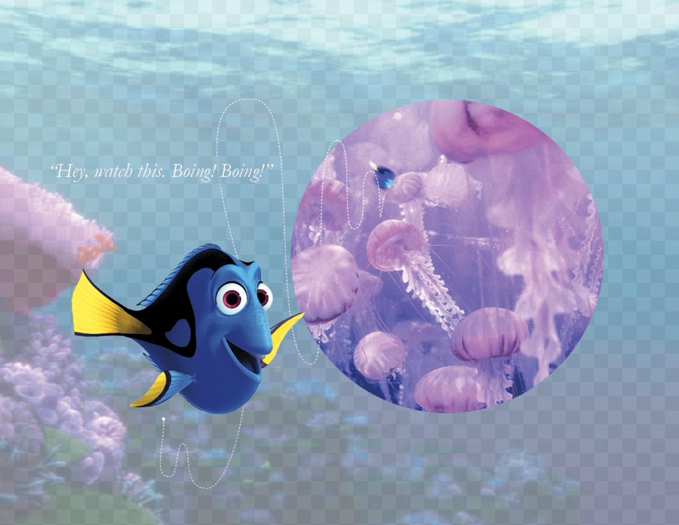 Finding Dory 4th Birthday Card, Animal, Sea Life, Fish, Aquatic Png Image