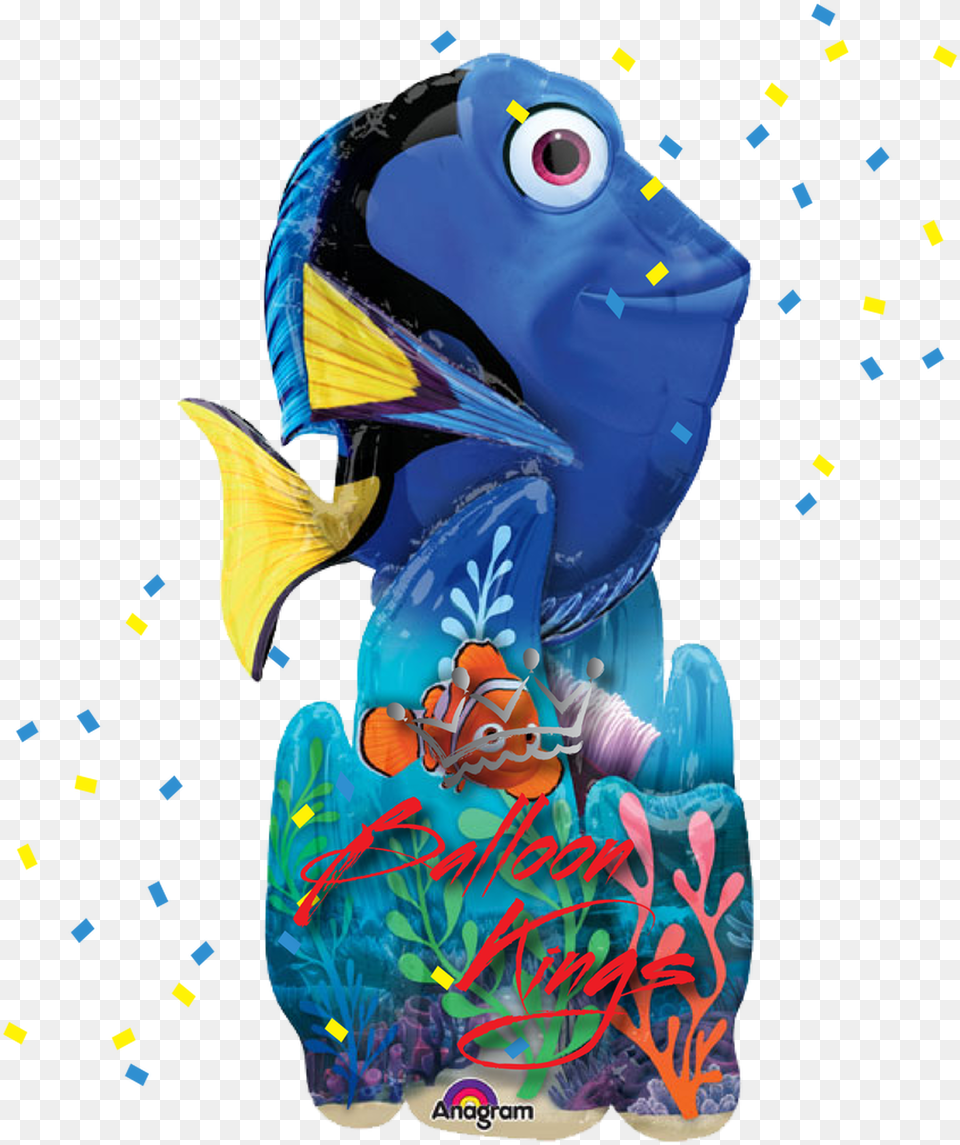 Finding Dory Airwalker Dory Balloon, Art, Animal, Fish, Sea Life Free Png