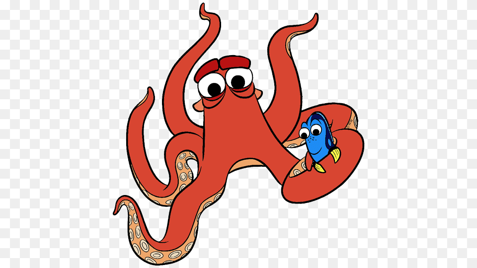 Finding Dory Clip Art Disney Clip Art Galore, Animal, Sea Life, Invertebrate, Octopus Png Image
