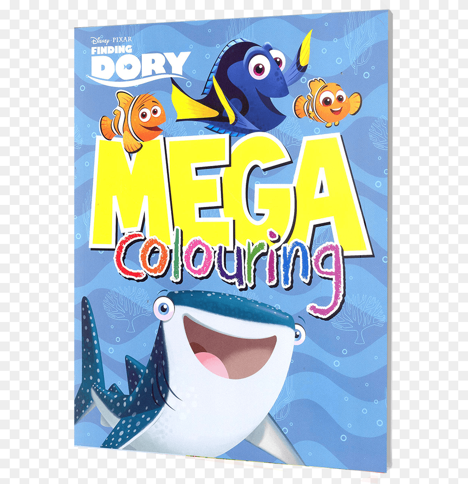 Finding Dory Mega Activity Book, Publication, Advertisement, Animal, Bird Png Image