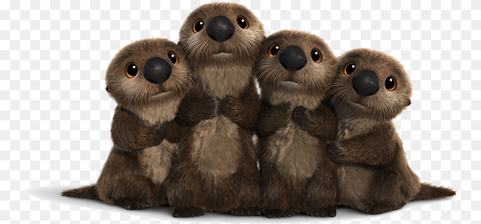 Finding Dory Otters, Animal, Wildlife, Mammal, Teddy Bear Free Transparent Png