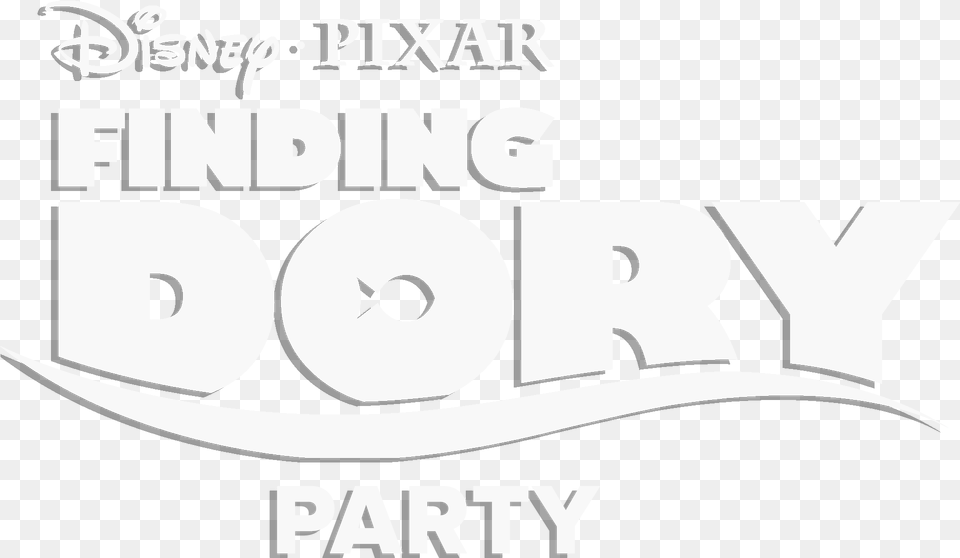 Finding Dory Party Logo Finding Dory Movie Cover, Advertisement, Poster, Animal, Fish Free Png
