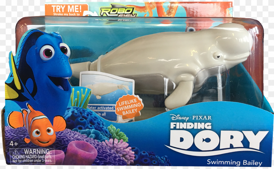 Finding Dory Robo Fish, Animal, Sea Life, Beluga Whale, Mammal Free Png