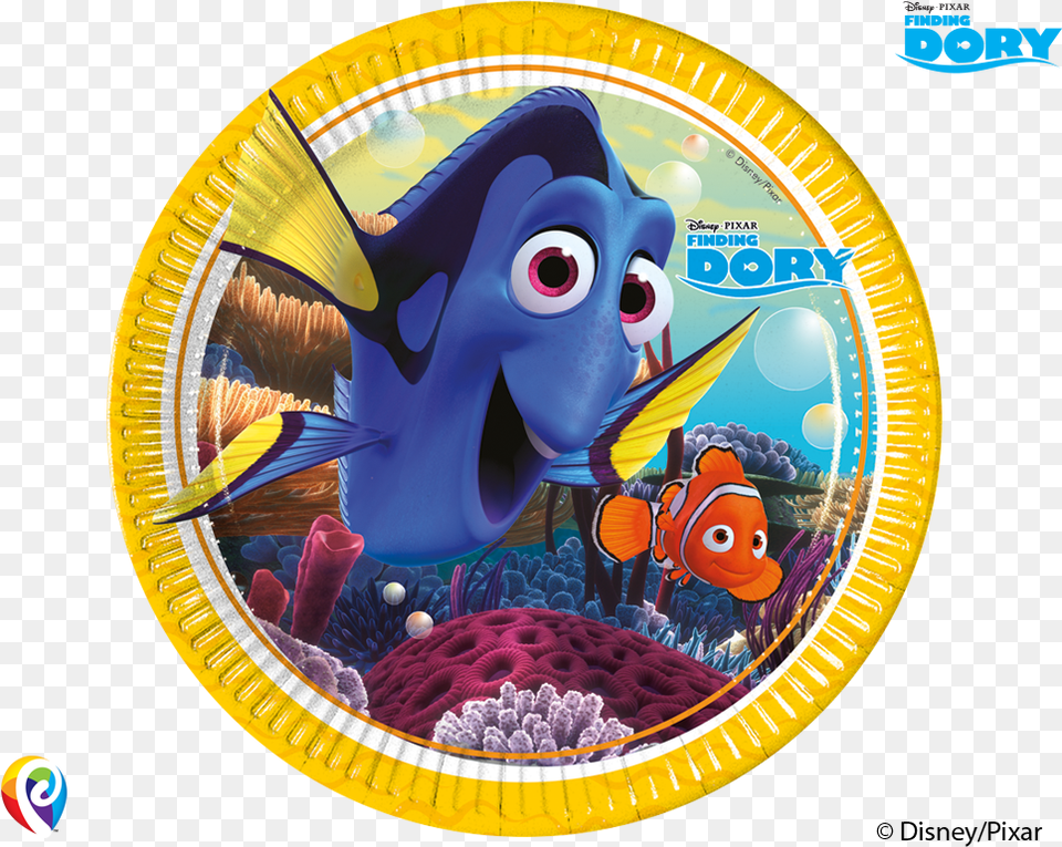 Finding Dory Theme Paper Party Plates 7667 P Coordinato Dory, Animal, Dinosaur, Fish, Reptile Png