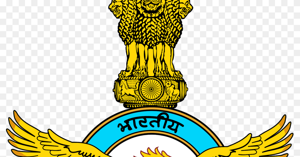 Finding Jobs Vacancy In India Air Force For Post Of Group C, Badge, Emblem, Logo, Symbol Png Image