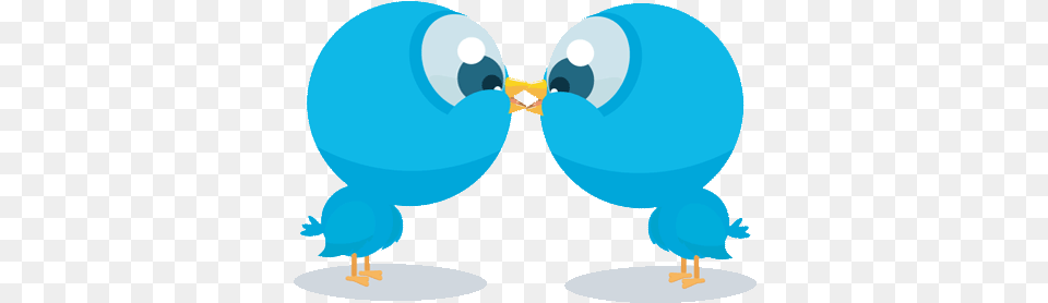 Finding Love In 140 Characters Or Less U2026 Evans Media Group Twitter Love Gif, Animal, Beak, Bird, Balloon Free Png Download