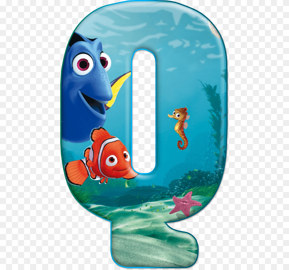 Finding Nemo Letters, Animal, Fish, Sea Life Png Image