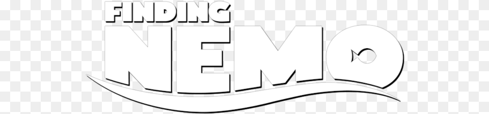 Finding Nemo Logo 2 Image Line Art, Sticker, Stencil, Animal, Fish Free Png