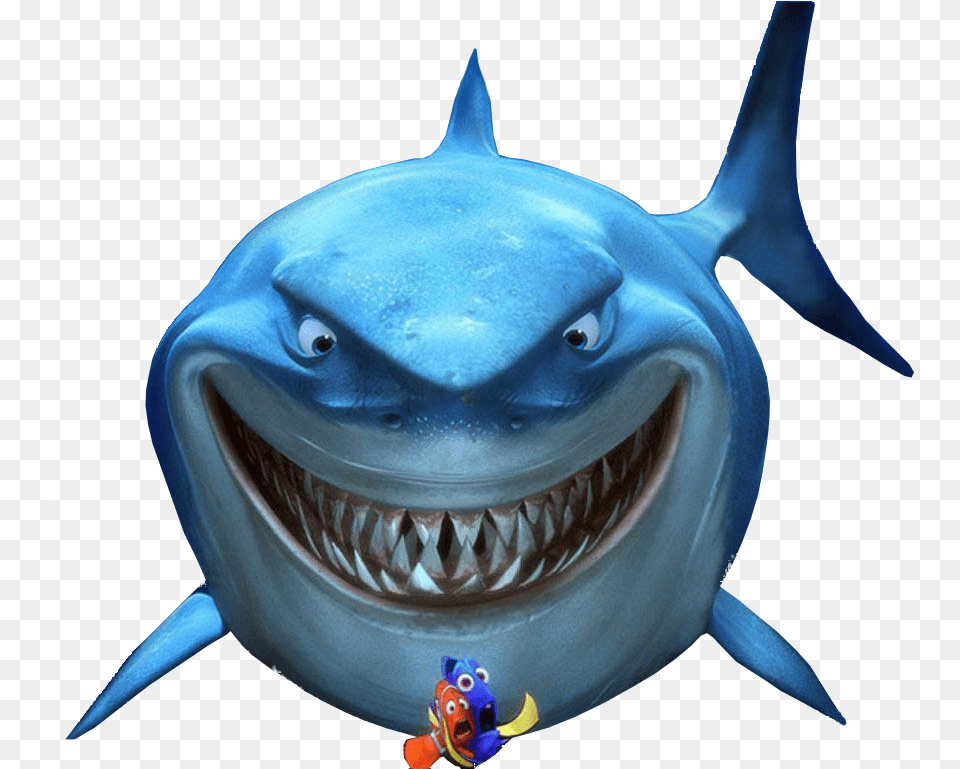 Finding Nemo Marlin Bruce Finding Nemo, Animal, Fish, Sea Life, Shark Png Image