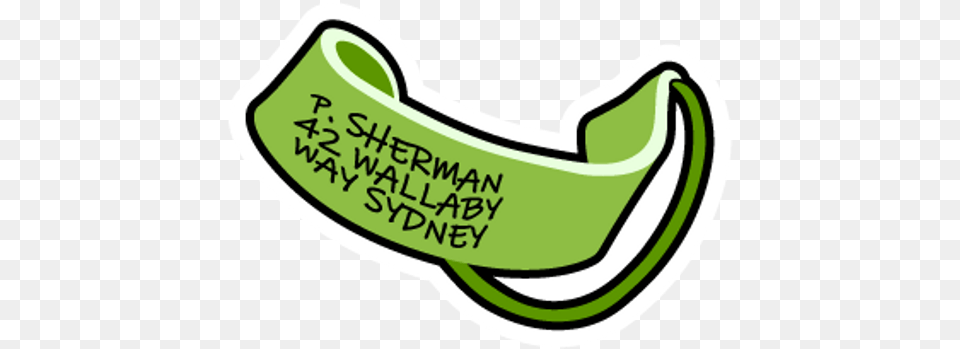 Finding Nemo P Sherman Mask Strap Horizontal, Food, Fruit, Plant, Produce Free Png Download