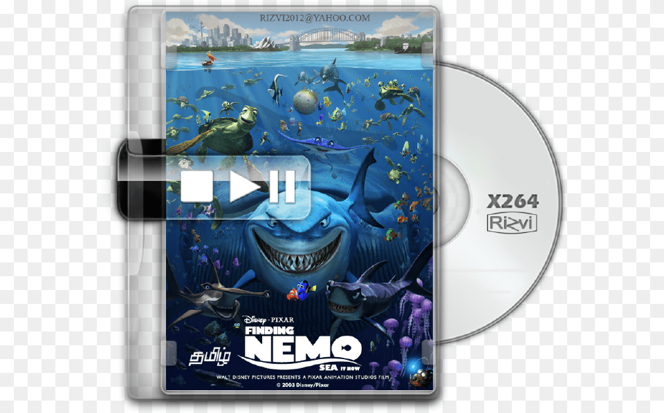 Finding Nemo Poster, Disk, Dvd, Animal, Fish Png