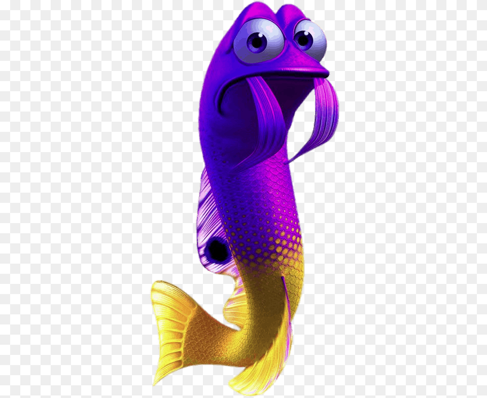 Finding Nemo Royal Gramma Gurgle Gurgle Finding Nemo, Purple, Animal, Sea Life, Fish Free Png Download