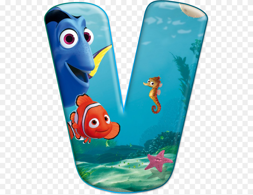 Findy Dory Abc 7 3rd Letra E De Nemo, Animal, Fish, Sea Life Png