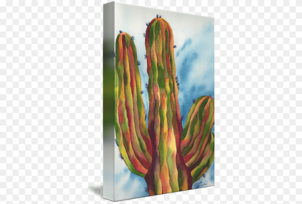 Fine Art Watercolor Makes Great Wall Art Decor Painting, Cactus, Plant Free Png