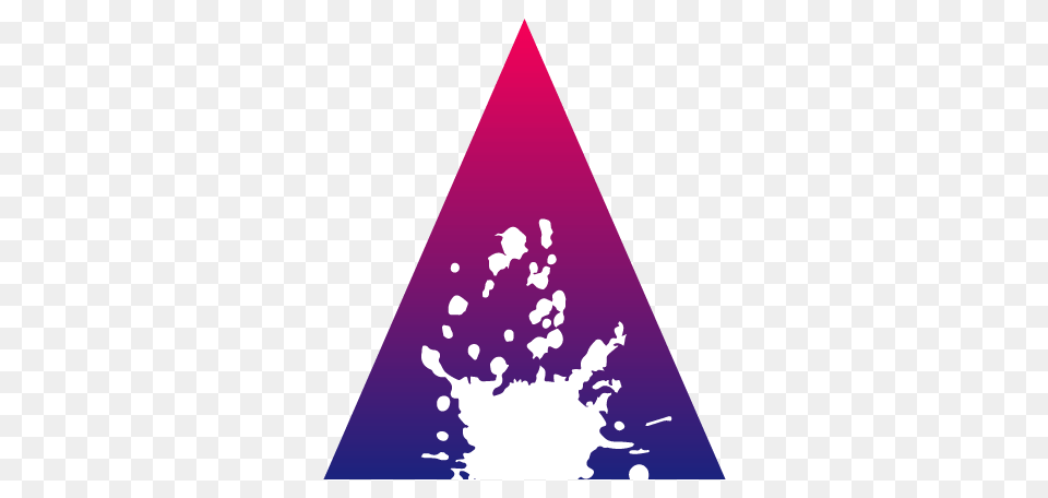 Fine Arts Academy Of Frontier Media And Arts, Triangle, Purple Free Png