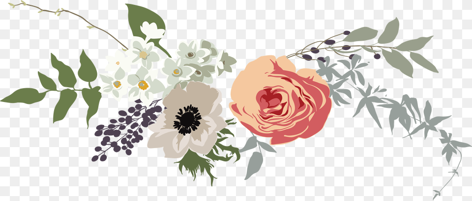 Fine Flower Banner Box Flower Banner, Art, Floral Design, Graphics, Pattern Png Image