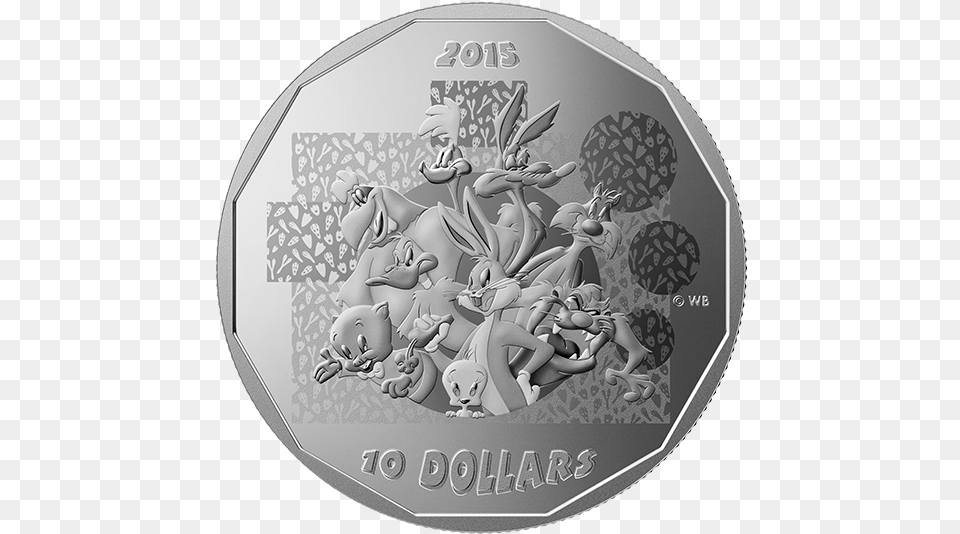 Fine Silver Coin Looney Tunes Coins, Baby, Person, Money Free Png Download