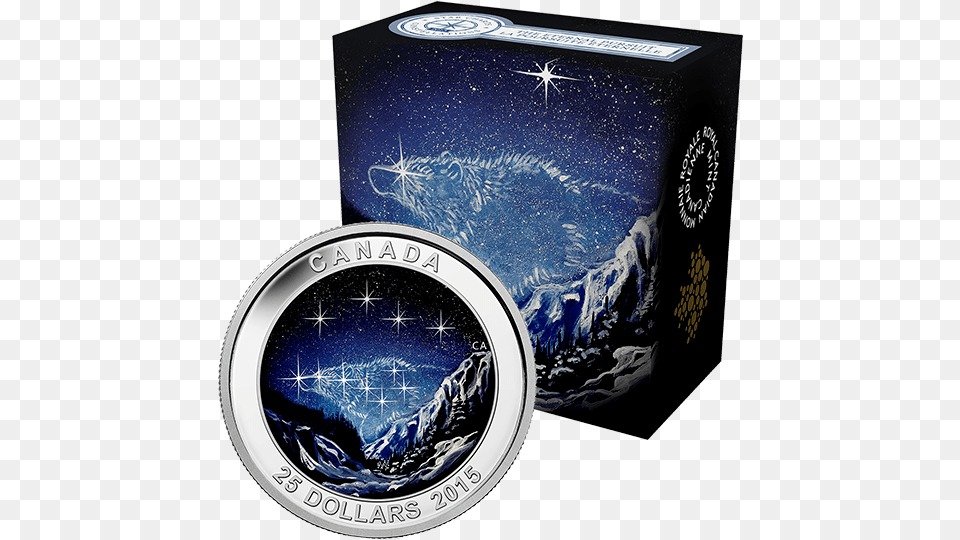 Fine Silver Glow In The Dark 4 Coin Subscription 2015 Fine Silver 25 Dollar Coin Star Charts The, Disk Png Image