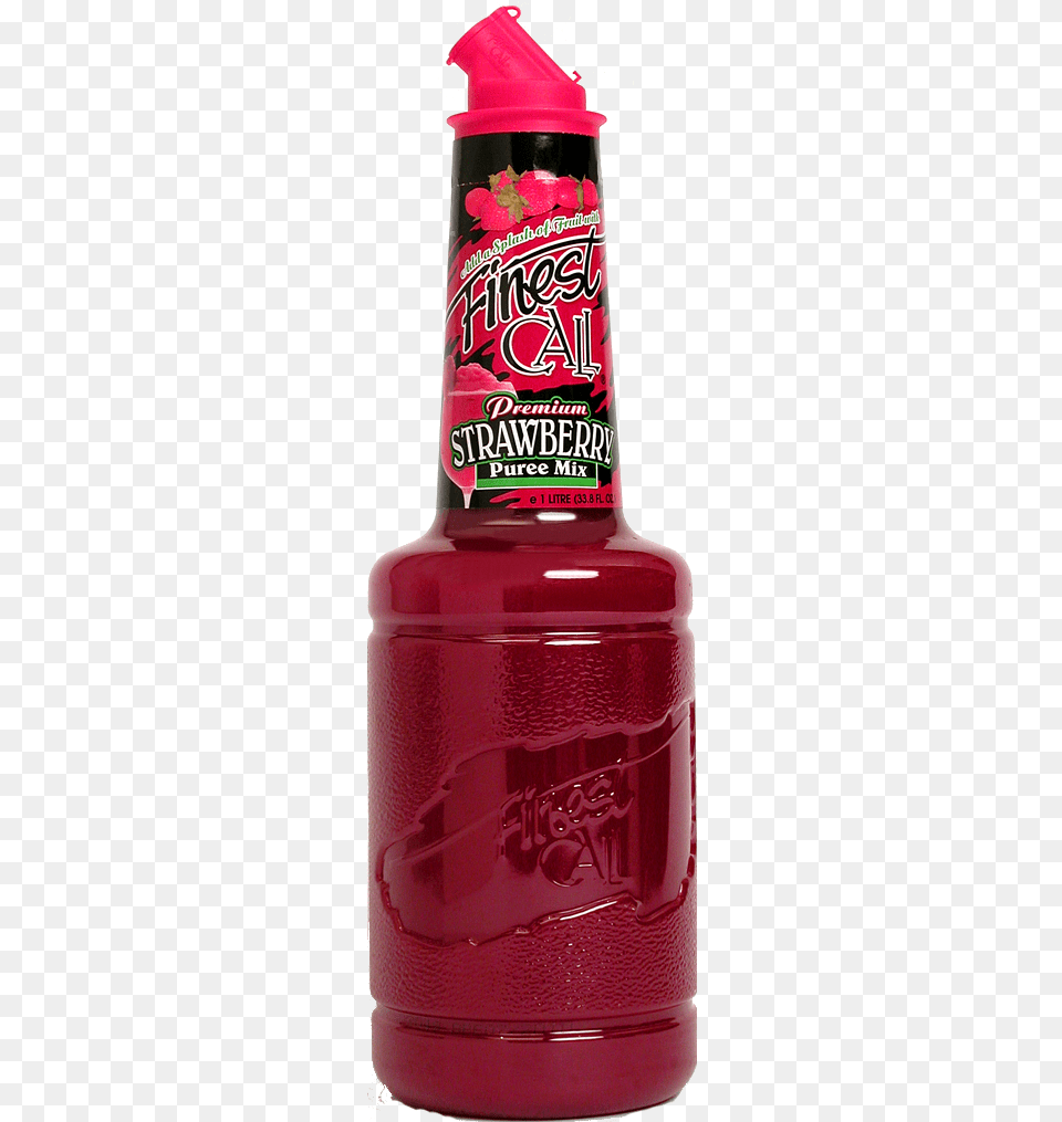 Finest Call Raspberry Puree, Bottle, Food, Ketchup, Shaker Free Png Download