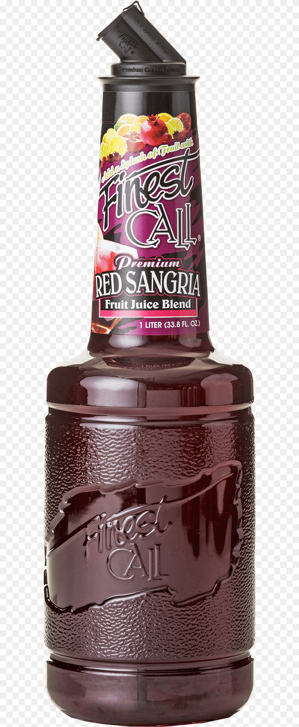 Finest Call Raspberry Puree, Bottle, Cup, Alcohol, Beer Free Png