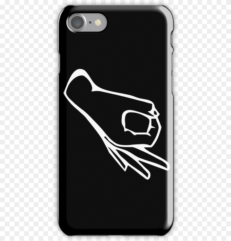Finger Circle Game Iphone 7 Snap Case Upside Down Ok Hand Emoji, Electronics, Mobile Phone, Phone Free Png