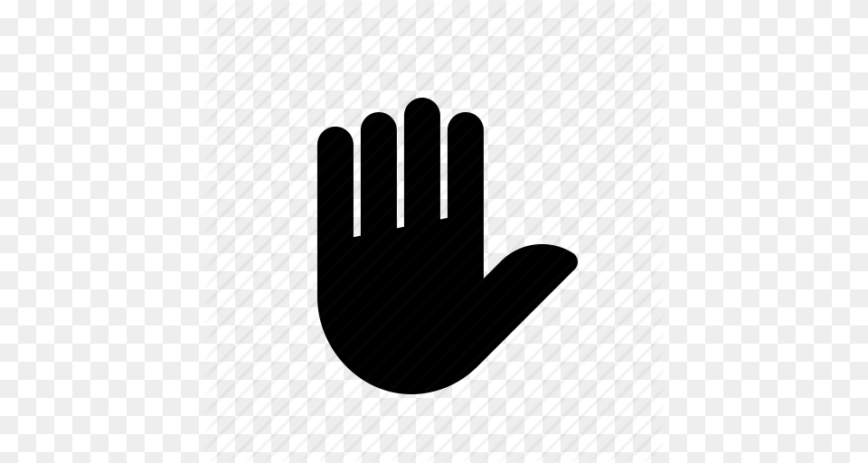 Finger Fingers Gesture Hand High Five Palm Stop Icon, Baseball, Baseball Glove, Clothing, Glove Free Transparent Png